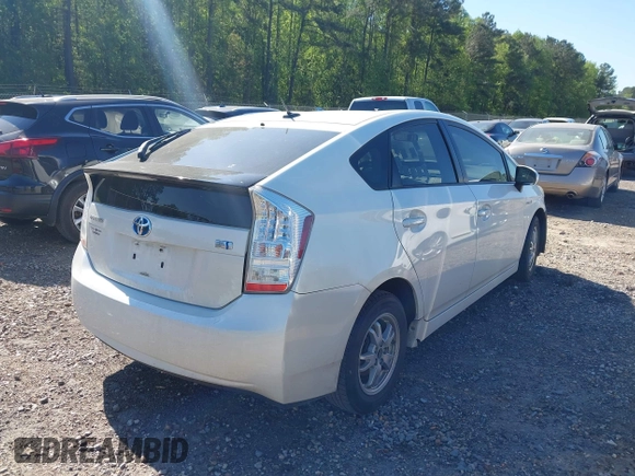 2011 Toyota Prius I with VIN JTDKN3DU6B1450449, listed as a IAAI auction lot 41983701 with 220,041 mi miles and . Bid and sale history available at DreamBid. Image 4.
