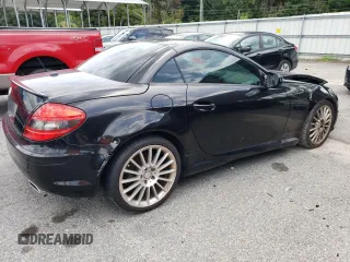 2010 Mercedes-Benz SLK-Class SLK 300 with VIN WDBWK5EA0AF230525, listed as a Copart auction lot 62399164 with 38,250 mi miles and Salvage Title. Bid and sale history available at carsss.com. Image 3.