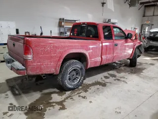 1999 Dodge Dakota SLT with VIN 1B7GG22X8XS314588, listed as a Copart auction lot 87926555 with 204,208 mi miles and Salvage Title. Bid and sale history available at carsss.com. Image 3.