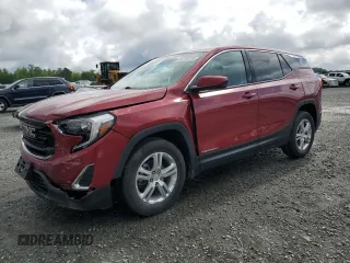 2019 GMC Terrain SLE z VIN 3GKALTEV6KL199809, wystawiony jako Copart lot #56759315 z przebiegiem 61 115 mil mil oraz Szkoda całkowita • Salvage title. Historia ofert i sprzedaży dostępna na DreamBid. Obrazek 1.