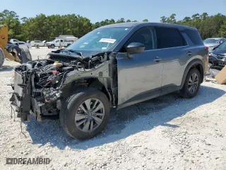 2024 Nissan Pathfinder S with VIN 5N1DR3AA9RC225749, listed as a Copart auction lot 68127344 with 12,636 mi miles and Clean Title. Bid and sale history available at carsss.com. Image 1.