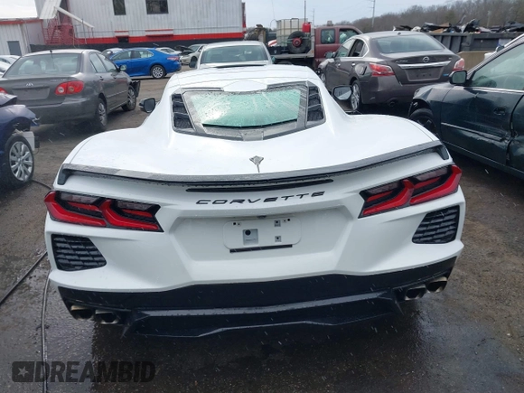 2023 Chevrolet Corvette 1LT with VIN 1G1YA2D42P5116900, listed as a IAAI auction lot 41464801 with 15,129 mi miles and . Bid and sale history available at DreamBid. Image 16.