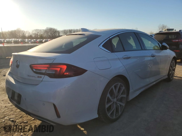 2019 Buick Regal GS with VIN W04GS6SS1K1073816, listed as a Copart auction lot 42601135 with 37,866 mi miles and Salvage title. Bid and sale history available at DreamBid. Image 3.
