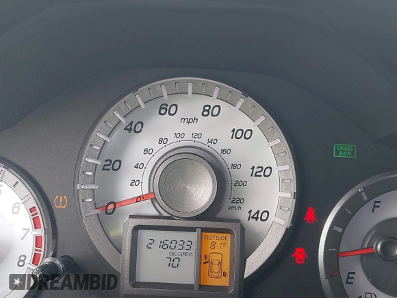 2014 Honda Pilot EX-L with VIN 5FNYF3H50EB005811, listed as a IAAI auction lot 42115804 with 216,033 mi miles and . Bid and sale history available at DreamBid. Image 7.