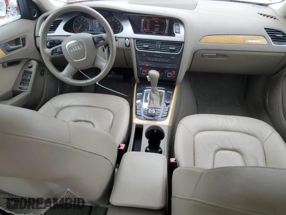 2009 Audi A4 3.2L Prestige with VIN WAUMK78K89N010993, listed as a Copart auction lot 44842995 with 60,306 mi miles and Salvage Title. Bid and sale history available at carsss.com. Image 8.