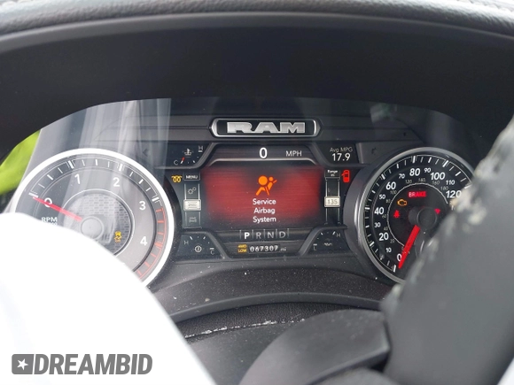 2022 Ram 2500 Laramie with VIN 3C6UR5FL8NG283134, listed as a IAAI auction lot 41300612 with 67,307 mi miles. Bid and sale history available at carsss.com. Image 7.
