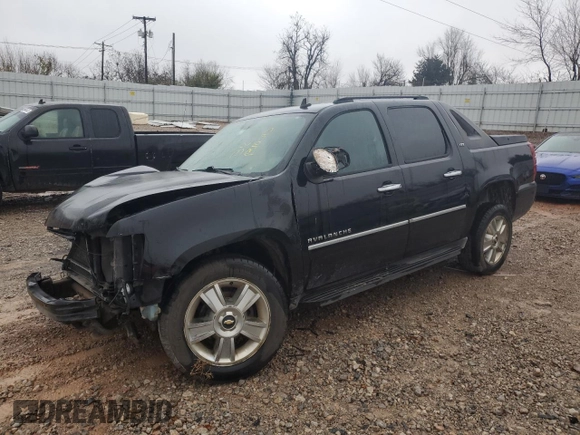 2010 Chevrolet Avalanche LTZ with VIN 3GNNCGE01AG259664, listed as a Copart auction lot 80579493 with Not Provided miles and Salvage Title. Bid and sale history available at DreamBid. Image 1.