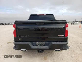 2022 Chevrolet Silverado 1500 RST with VIN 1GCUDEET9NZ502028, listed as a Copart auction lot 44854605 with 50,146 mi miles and Salvage Title. Bid and sale history available at DreamBid. Image 6.