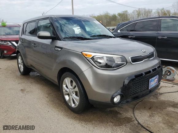 2016 Kia Soul + with VIN KNDJP3A52G7322863, listed as a Copart auction lot 53725155 with 0 mi miles and Salvage Title. Bid and sale history available at carsss.com. Image 4.