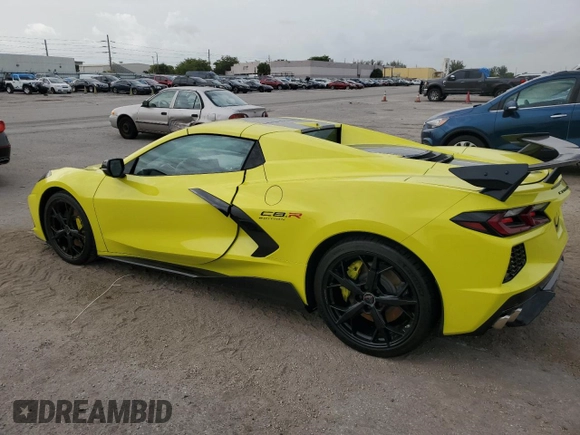 2022 Chevrolet Corvette 3LT with VIN 1G1YC3D4XN5100893, listed as a Copart auction lot 61994414 with 0 mi miles and Salvage Title. Bid and sale history available at carsss.com. Image 2.