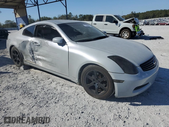2004 Infiniti G35 Coupe w/Leather with VIN JNKCV54E84M813276, listed as a Copart auction lot 77352694 with 178,479 mi miles and Salvage Title. Bid and sale history available at carsss.com. Image 4.