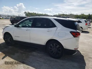 2022 Chevrolet Equinox RS with VIN 3GNAXMEV5NS245928, listed as a Copart auction lot 61642274 with 21,429 mi miles and Non Repairable. Bid and sale history available at DreamBid. Image 2.