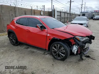 2019 Lexus UX 250h with VIN JTHU9JBH6K2018718, listed as a Copart auction lot 53734775 with 72,151 mi miles and Salvage title. Bid and sale history available at DreamBid. Image 4.