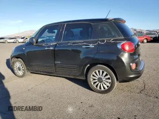 2014 FIAT 500L Easy with VIN ZFBCFABH7EZ011250, listed as a Copart auction lot 75269934 with 117,998 mi miles and Salvage Title. Bid and sale history available at carsss.com. Image 2.