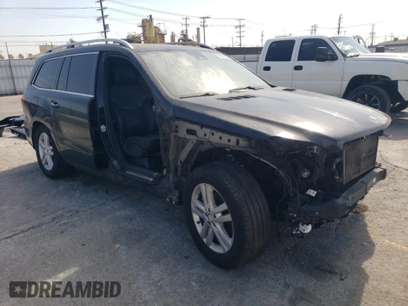 2016 Mercedes-Benz GL with VIN 4JGDF6EE3GA695470, listed as a Copart auction lot 74611604 with 127,417 mi miles and Salvage Title. Bid and sale history available at carsss.com. Image 4.