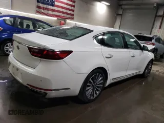 2017 Kia Cadenza Premium with VIN KNALC4J12H5080626, listed as a Copart auction lot 77097724 with 44,689 mi miles and Salvage Title. Bid and sale history available at carsss.com. Image 3.