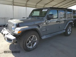 2019 Jeep Wrangler Unlimited Sahara with VIN 1C4HJXEG0KW532685, listed as a Copart auction lot 55503805 with 67,108 mi miles and Salvage title. Bid and sale history available at DreamBid. Image 1.