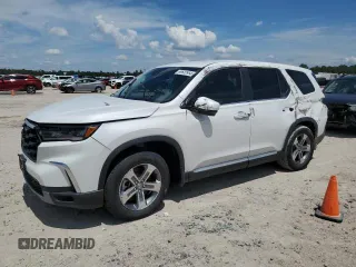 2025 Honda Pilot EX-L with VIN 5FNYG2H41SB004578, listed as a Copart auction lot 69850264 with 1,343 mi miles and Salvage Title. Bid and sale history available at carsss.com. Image 1.