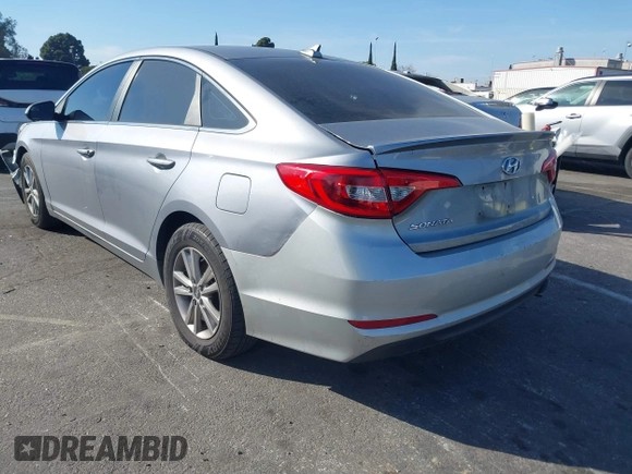2017 Hyundai Sonata SE with VIN 5NPE24AF2HH540622, listed as a IAAI auction lot 41626257 with 85,476 mi miles and . Bid and sale history available at DreamBid. Image 3.
