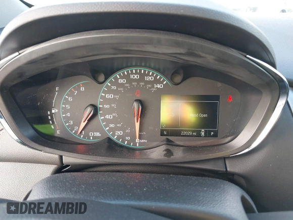 2018 Chevrolet Trax LS with VIN 3GNCJKSB3JL418469, listed as a IAAI auction lot 40842886 with 22,029 mi miles. Bid and sale history available at carsss.com. Image 7.
