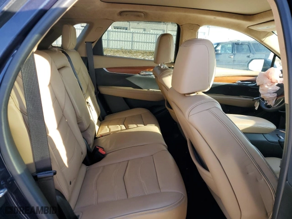 2017 Cadillac XT5 Platinum AWD with VIN 1GYKNFRSXHZ103719, listed as a Copart auction lot 81987464 with 24,335 mi miles and Salvage Title. Bid and sale history available at carsss.com. Image 11.