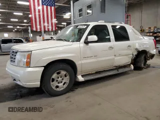 2005 Cadillac Escalade EXT z VIN 3GYEK62N55G229217, wystawiony jako Copart lot #49970435 z przebiegiem 191 379 mil mil oraz Szkoda całkowita • Salvage title. Historia ofert i sprzedaży dostępna na DreamBid. Obrazek 1.
