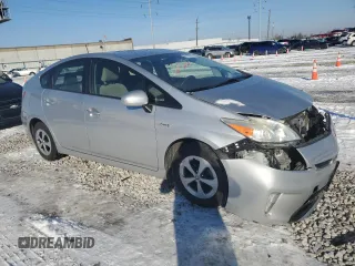 2014 Toyota Prius Four with VIN JTDKN3DU0E1737659, listed as a Copart auction lot 88100915 with 17,707 mi miles and Salvage Title. Bid and sale history available at carsss.com. Image 4.