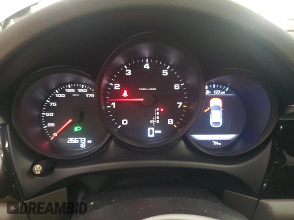 2017 Porsche Macan with VIN WP1AA2A5XHLB83939, listed as a Copart auction lot 58492535 with 26,673 mi miles and Salvage title. Bid and sale history available at DreamBid. Image 9.