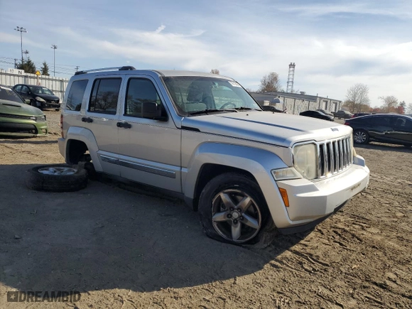 2009 Jeep Liberty Limited with VIN 1J8GN58K39W517511, listed as a Copart auction lot 79118424 with 194,516 mi miles and Salvage Title. Bid and sale history available at carsss.com. Image 4.