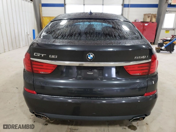 2012 BMW 5 Series Gran Turismo 550i xDrive with VIN WBASP4C57CC899880, listed as a Copart auction lot 45847475 with 0 mi miles and Salvage Title. Bid and sale history available at carsss.com. Image 6.