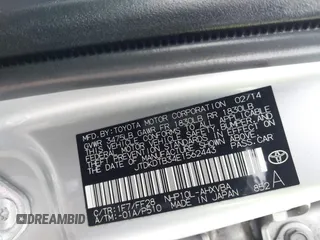 2014 Toyota Prius One with VIN JTDKDTB34E1562443, listed as a IAAI auction lot 42110012 with 144,120 mi miles and . Bid and sale history available at DreamBid. Image 9.
