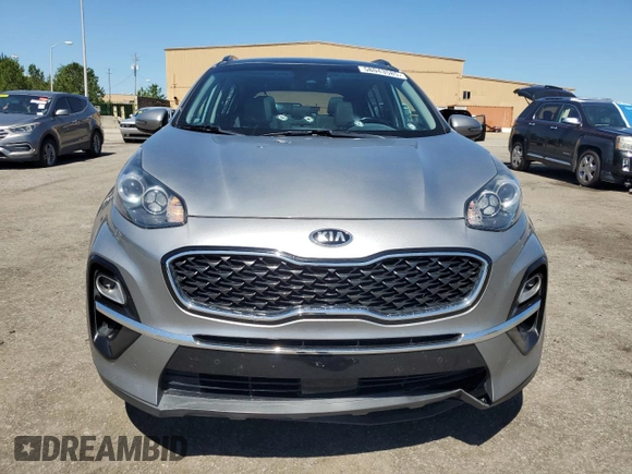 2022 Kia Sportage EX with VIN KNDPN3AC8N7946033, listed as a Copart auction lot 58043585 with 148,161 mi miles and Salvage title. Bid and sale history available at DreamBid. Image 5.