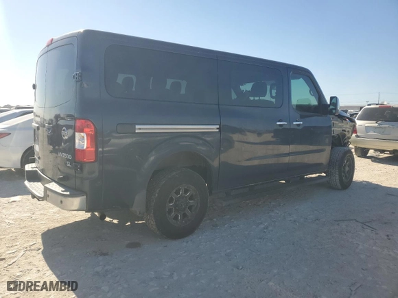 2019 Nissan NV Passenger NV3500 HD SL with VIN 5BZAF0AA8KN851611, listed as a Copart auction lot 81131314 with 104,157 mi miles and Salvage Title. Bid and sale history available at carsss.com. Image 3.