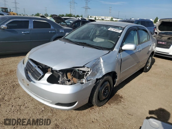 2006 Toyota Corolla CE with VIN 1NXBR32E96Z717535, listed as a Copart auction lot 62164035 with 213,836 mi miles and Clean title. Bid and sale history available at DreamBid. Image 1.