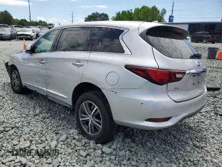 2019 Infiniti QX60 Pure with VIN 5N1DL0MM3KC521717, listed as a Copart auction lot 55483915 with 118,757 mi miles and Salvage title. Bid and sale history available at DreamBid. Image 2.