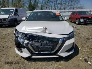 2020 Nissan Sentra SV with VIN 3N1AB8CVXLY235958, listed as a Copart auction lot 54628485 with 12,086 mi miles and Clean Title. Bid and sale history available at DreamBid. Image 5.