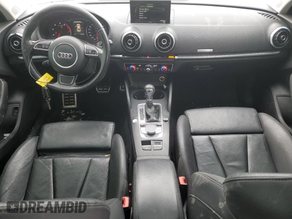 2015 Audi A3 2.0T Premium Plus with VIN WAUEFGFF6F1125982, listed as a Copart auction lot 46161475 with 129,183 mi miles and Salvage Title. Bid and sale history available at carsss.com. Image 8.