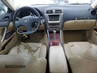 2006 Lexus IS 250 with VIN JTHCK262662003301, listed as a Copart auction lot 87390484 with Not Provided miles and Salvage Title. Bid and sale history available at DreamBid. Image 8.