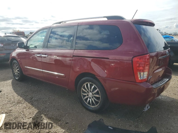 2012 Kia Sedona EX with VIN KNDMH4C74C6497419, listed as a Copart auction lot 72339504 with 142,115 mi miles and Salvage Title. Bid and sale history available at carsss.com. Image 2.