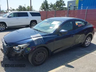 2018 Mazda 3 Sport with VIN 3MZBN1U7XJM211483, listed as a IAAI auction lot 41920809 with 147,578 mi miles and . Bid and sale history available at DreamBid. Image 2.
