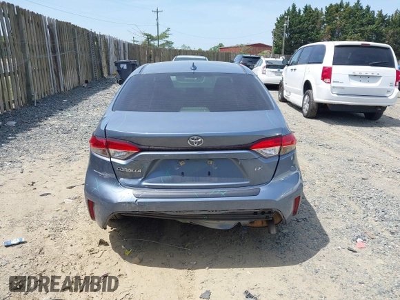 2021 Toyota Corolla LE with VIN JTDEPMAE2MJ148539, listed as a IAAI auction lot 42137624 with 67,983 mi miles and . Bid and sale history available at DreamBid. Image 16.