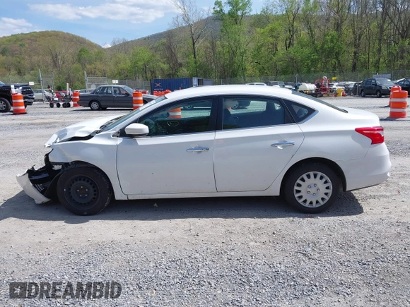 2017 Nissan Sentra SV with VIN 3N1AB7APXHY338187, listed as a IAAI auction lot 42091823 with 87,814 mi miles and . Bid and sale history available at DreamBid. Image 14.