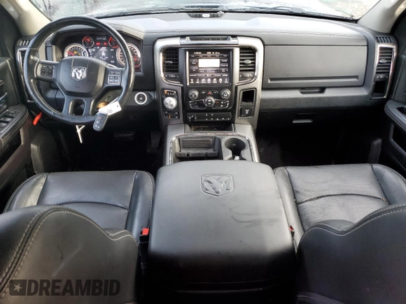 2016 Ram 1500 Sport with VIN 1C6RR7MT5GS381974, listed as a Copart auction lot 81850024 with 96,312 mi miles and Salvage title. Bid and sale history available at DreamBid. Image 8.