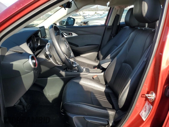 2019 Mazda CX-3 Grand Touring with VIN JM1DKFD79K0414726, listed as a Copart auction lot 45044155 with 16,912 mi miles and Salvage Title. Bid and sale history available at carsss.com. Image 7.