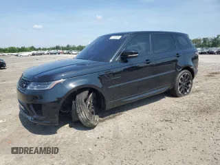 2020 Land Rover Range Rover Sport HSE with VIN SALWR2SU7LA703498, listed as a Copart auction lot 61793685 with 58,160 mi miles and Salvage title. Bid and sale history available at DreamBid. Image 1.