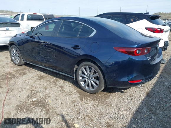 2025 Mazda 3 S Preferred with VIN 3MZBPACM3SM452112, listed as a IAAI auction lot 41902982 with 2,123 mi miles and . Bid and sale history available at DreamBid. Image 3.