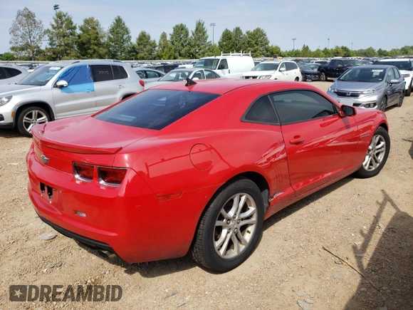 2013 Chevrolet Camaro LT с VIN 2G1FB1E30D9187399, выставлен на аукционе Copart как лот 54479952 с пробегом Не указан миль и Списание • Salvage title. История ставок и продаж доступна на DreamBid. Изображение 4.