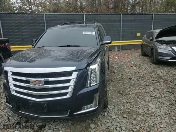 2017 Cadillac Escalade Luxury with VIN 1GYS4BKJ5HR217513, listed as a Copart auction lot 80950834 with 133,592 mi miles and Salvage Title. Bid and sale history available at carsss.com. Image 11.
