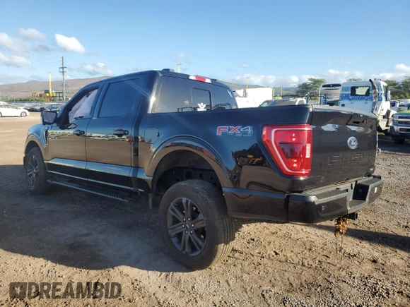 2023 Ford F-150 XL with VIN 1FTFW1E87PKE76757, listed as a Copart auction lot 87314154 with 10,280 mi miles and Salvage Title. Bid and sale history available at carsss.com. Image 2.