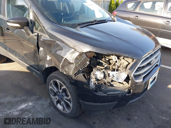 2018 Ford EcoSport SE z VIN MAJ6P1UL2JC218107, wystawiony jako IAAI lot #42042456 z przebiegiem 87 436 mil mil oraz . Historia ofert i sprzedaży dostępna na DreamBid. Obrazek 6.